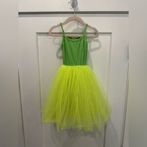 Green tutu dress